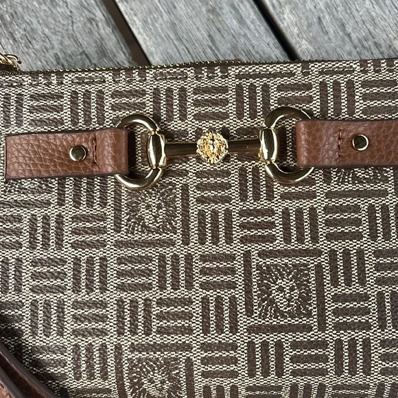 Anne Klein Bags | Tile Lion Logo Wristlet With Horse Bit Anne Klein *NWOT - Picture 3 of 12